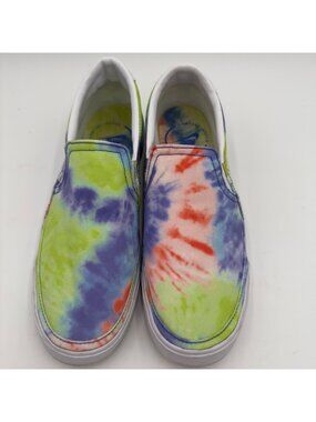 Nike Women’s Court Legacy Print Slip On Shoes Tie Dye Size 9 CZ1752-900 Casual